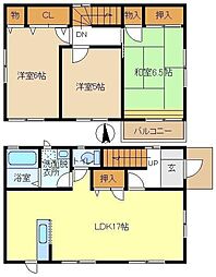 駒崎住宅 3LDKの間取り