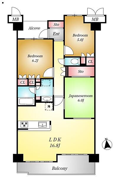 間取り：308000155747