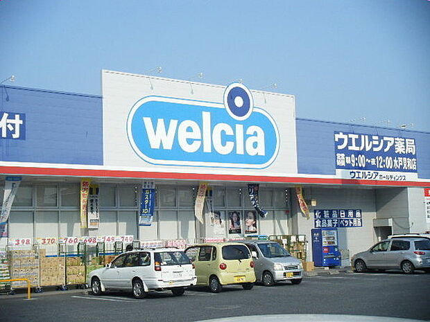 ウエルシア水戸見和店まで735m