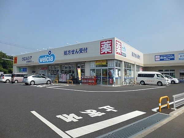ウエルシア水戸堀町店まで687m