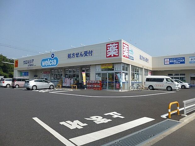 ウエルシア水戸堀町店まで687m