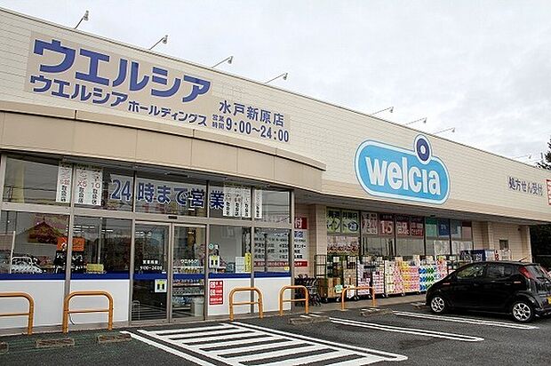 ウエルシア水戸新原店まで302m
