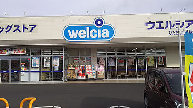 ウエルシアひたちなか外野店まで1899m