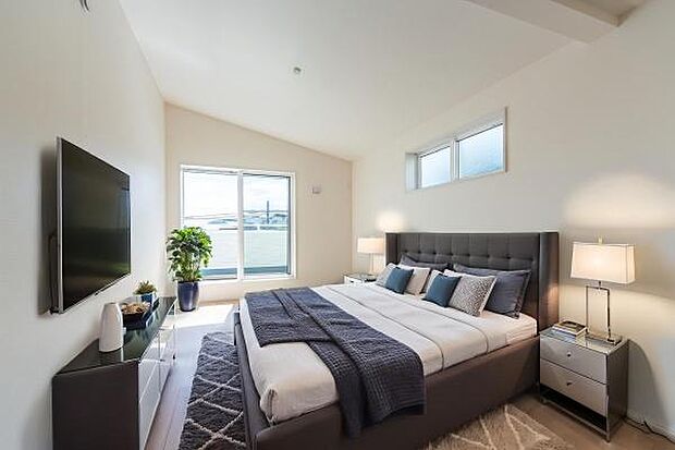 （本画像はCGにて家具を配置しております。実際に家具はおかれておりません。）