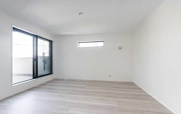 「Bed Room」落ち着いた色合い、シンプルなデザイン。洋室として大事なお部屋です。