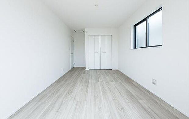 「Bed Room」落ち着いた色合い、シンプルなデザイン。洋室として大事なお部屋です。