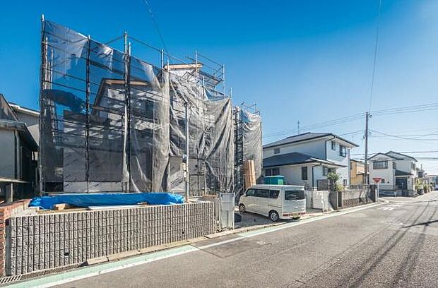 「マイホームの喜びを感じる陽当たりの良さ・開放感」マイホームを持つ幸せを存分に感じる陽当たり、開放感。完成が今から楽しみです。