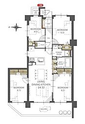 ダイアパレスつづきの丘