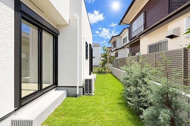 「ガーデンスペース利用例」庭付だからできる夢のガーデンライフ。