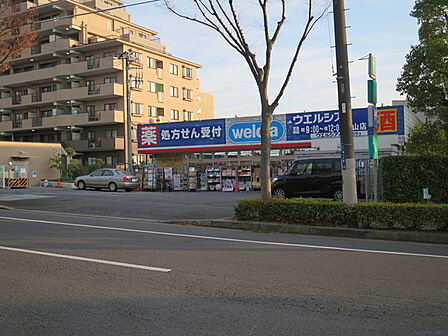 ウエルシア流山店まで337m