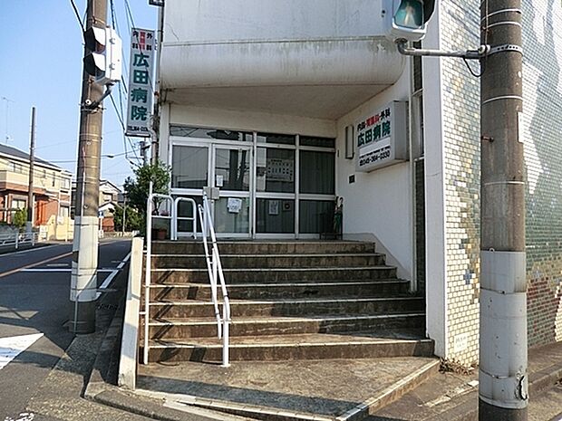 広田医院まで707m、診療科目 外科 内科 胃腸科  最寄り駅 二俣川駅