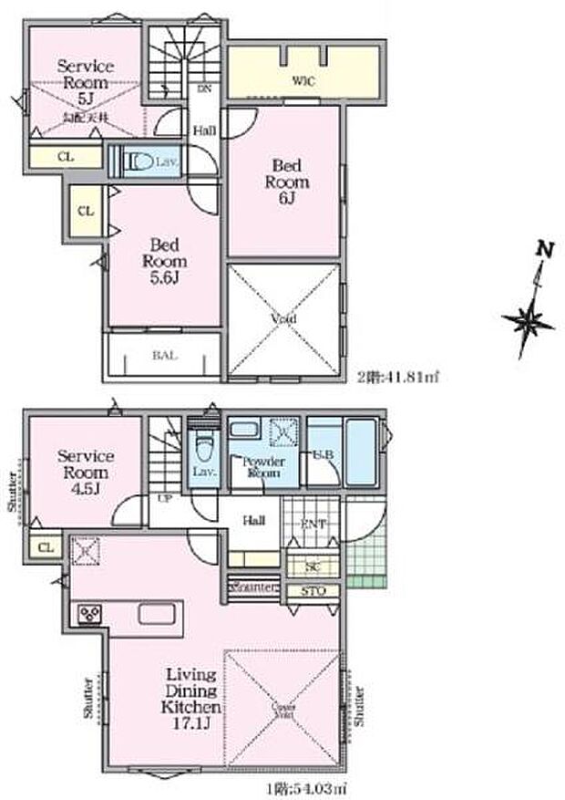 《間取り》■リビング中心の新生活。光を取り入れる開放的な設計で居心地の良い時間を演出します。