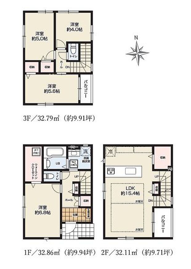 《間取り》■南向きの暖かなリビング中心の新生活。光を取り入れる開放的な設計で居心地の良い時間を演出します。