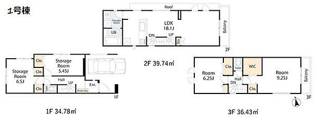 《間取り》■リビング中心の新生活。光を取り入れる開放的な設計で居心地の良い時間を演出します。