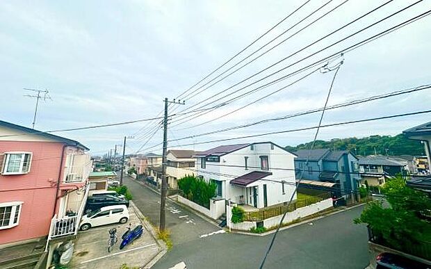 《眺望》 ■目の前には気持ちの良い空が広がります。