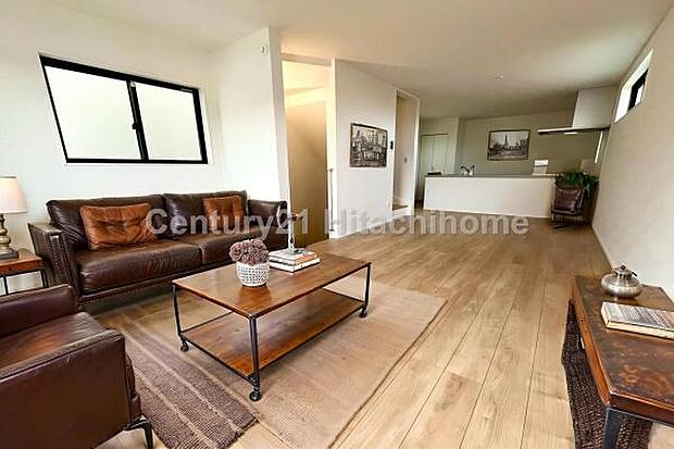 ゆとりを感じさせる上質で明るい空間が、住まう人や訪れる人を心地よく迎え入れてくれます。(本画像家具はCGで作成しており、実際に現地に家具はおかれておりません。また価格に家具は含まれておりません。)