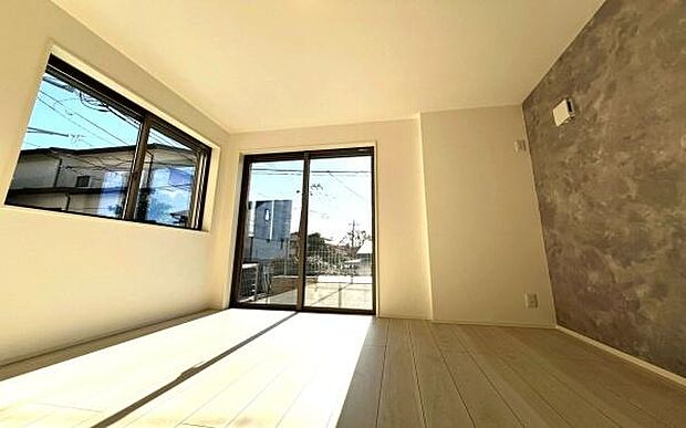 《洋室》　■型にはまらない多才なプライベートルーム。くつろぎの場としてだけでなく、趣味や仕事のパーソナルスペースとしても活躍する、ゆったりした寝室。個の時間をたっぷり楽しめる快適空間です。