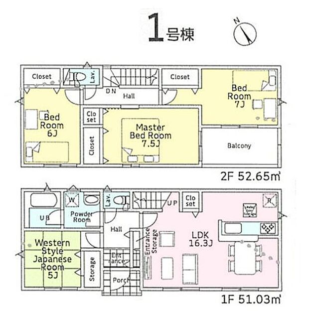 《間取り》■リビング中心の新生活。光を取り入れる開放的な設計で居心地の良い時間を演出します。