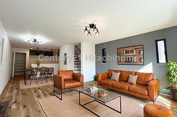 ゆとりを感じさせる上質で明るい空間が、住まう人や訪れる人を心地よく迎え入れてくれます。(本画像家具はCGで作成しており、実際に現地に家具はおかれておりません。また価格に家具は含まれておりません。)