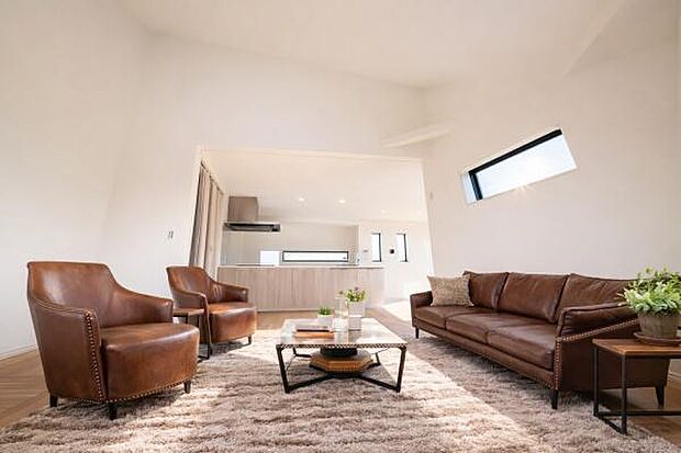 《リビングダイニング》 ■本画像はCGで作成しており、実際に現地に家具は置かれておりません。また、価格に家具は含まれておりません。