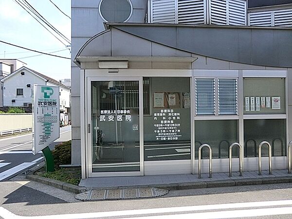 武安医院まで430m、循環器科と消化器科を中心とする内科クリニック。生活習慣病にも詳しい。デイサービスや訪問診療にも注力。