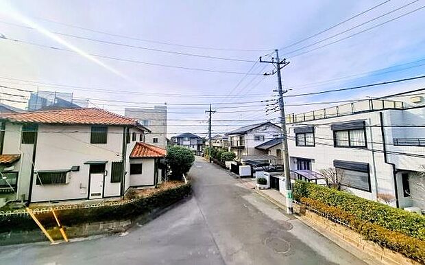 《眺望》　■目の前には気持ちの良い青空が広がります。開放的で開けた空間が望めます。