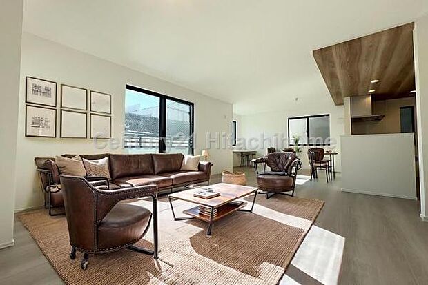 ゆとりを感じさせる上質で明るい空間が、住まう人や訪れる人を心地よく迎え入れてくれます。(本画像家具はCGで作成しており、実際に現地に家具はおかれておりません。また価格に家具は含まれておりません。)