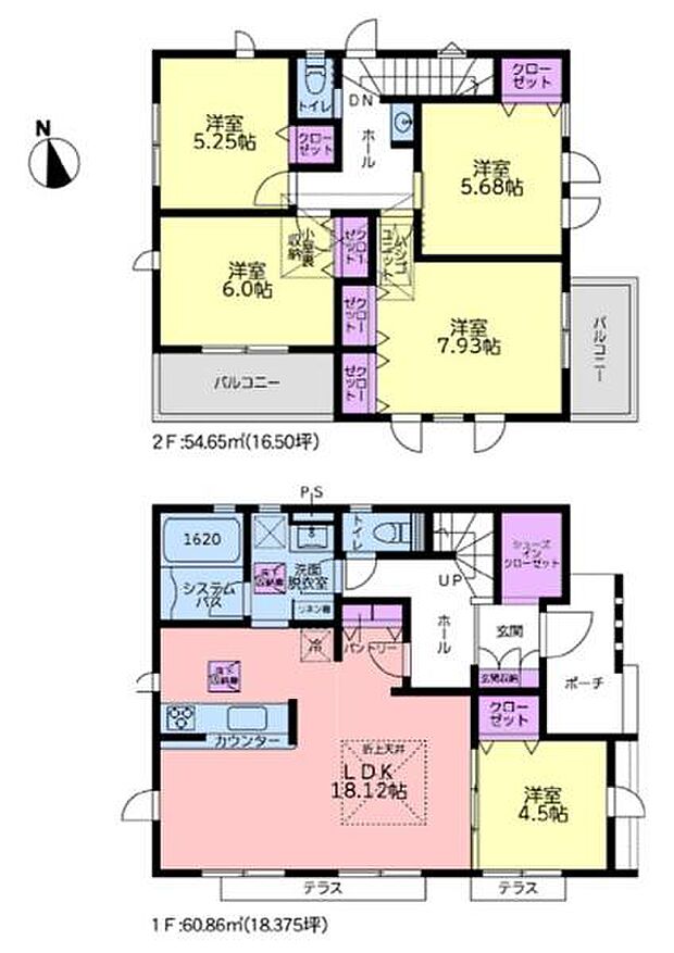 《間取り》 リビング中心の新生活。光を取り入れる明るく開放的な設計で居心地の良い時間を演出します。