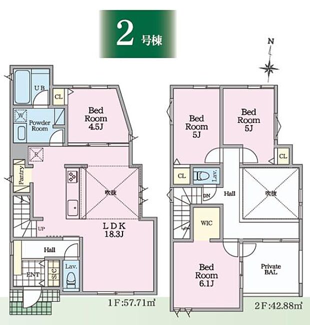 《間取り》■リビング中心の新生活。光を取り入れる明るく開放的な設計で居心地の良い時間を演出します。