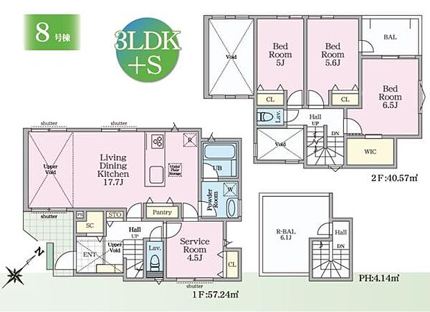 《間取り》■リビング中心の新生活。光を取り入れる明るく開放的な設計で居心地の良い時間を演出します。