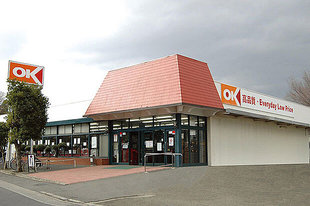 オーケー大和店まで738m、営業時間 8時30分から21時30分 会員カード提示時、食料品(酒類除く)は本体価格×3/103(3パーセント相当)割引