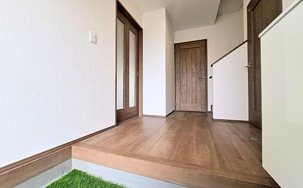 《玄関》 ■我が家の顔である玄関。帰るのが楽しみになりますね。