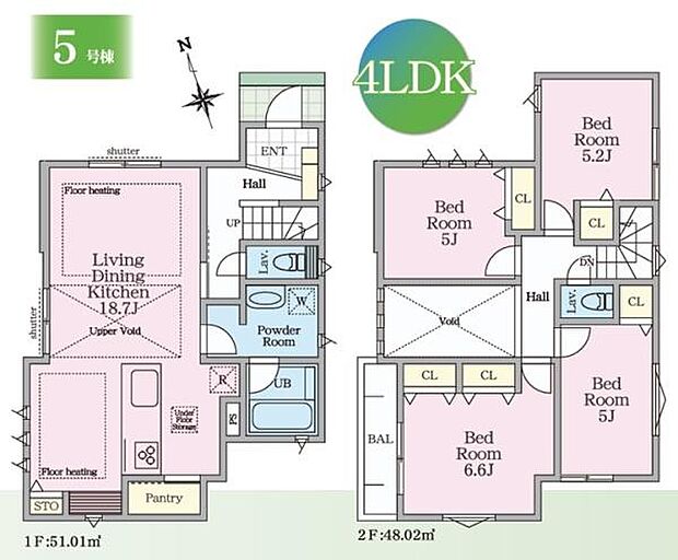 《間取り》■リビング中心の新生活。光を取り入れる明るく開放的な設計で居心地の良い時間を演出します。