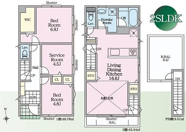 《間取り》■リビング中心の新生活。光を取り入れる開放的な設計で居心地の良い時間を演出します。