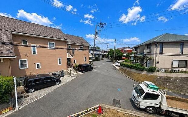《眺望》 ■目の前には気持ちの良い青空が広がります。