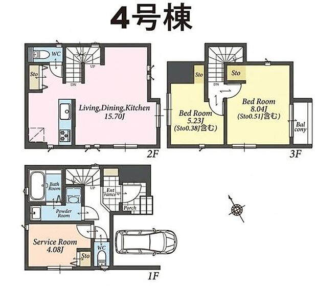 《間取り》■リビング中心の新生活。光を取り入れる明るく開放的な設計で居心地の良い時間を演出します。