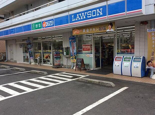 ローソン北加瀬店まで687m