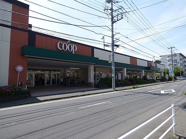 ユーコープ白根店まで834m、鶴ケ峰駅よりバス  駐車台数97台 安心・安全な食材をお手元に、生産者と消費者をつなぐスーパーです。