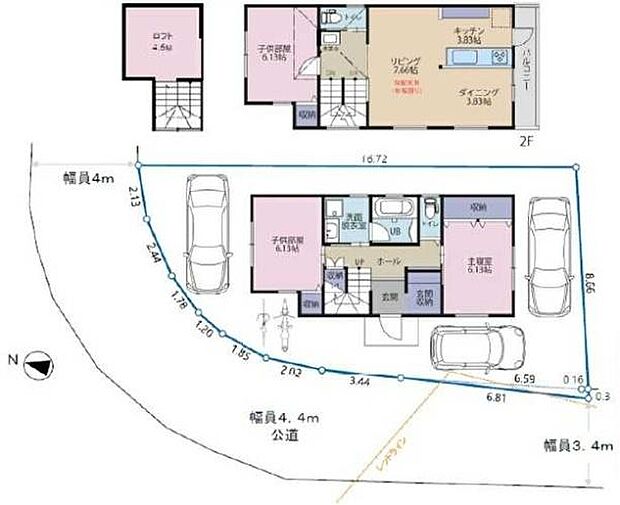 《間取り》 リビング中心の新生活。光を取り入れる明るく開放的な設計で居心地の良い時間を演出します。