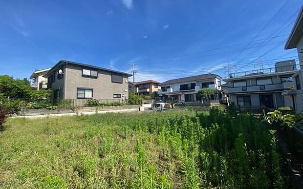 敷地南東側からの写真