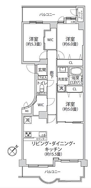 間取り：314002857664