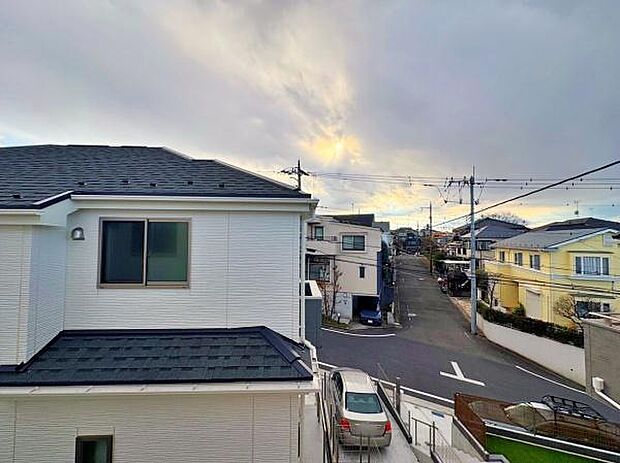 閑静な住宅街が広がる静かな場所です