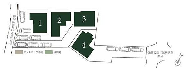 本物件は1号棟になります。