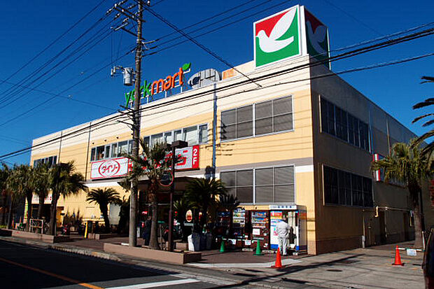ヨークマート東逗子店まで1232m、東逗子駅近くにあるスーパー。100円ショップ「ダイソー」・ファッション「しまむら」も入ってお買い物に便利です！