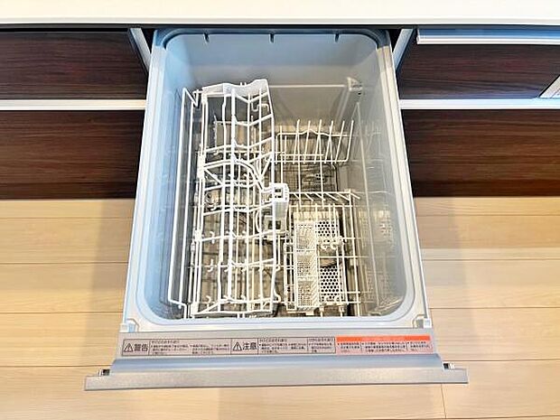 食器洗浄乾燥機を完備!