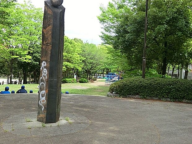 荏田富士塚公園まで512m