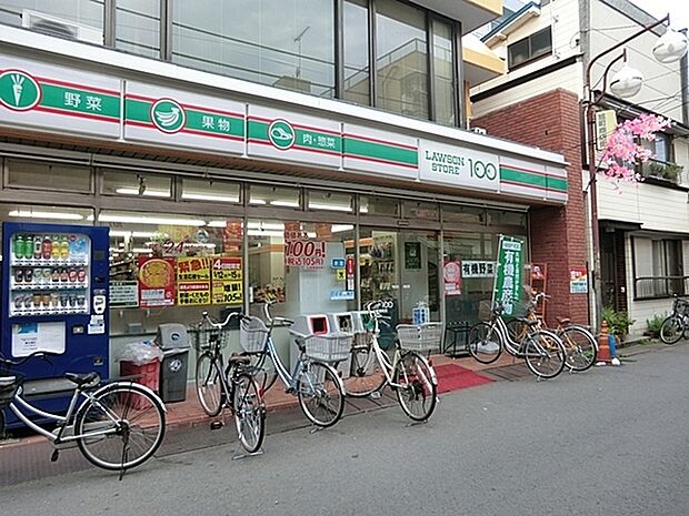 ローソンストア100川崎旭町店まで207m
