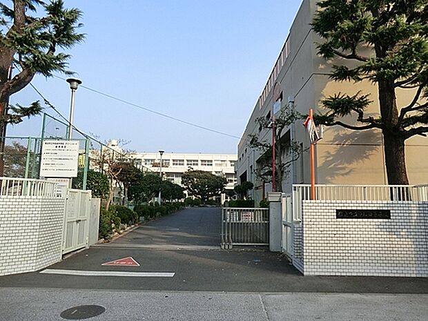 横浜市立中和田中学校まで874m