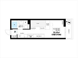 間取図画像 ワンルーム