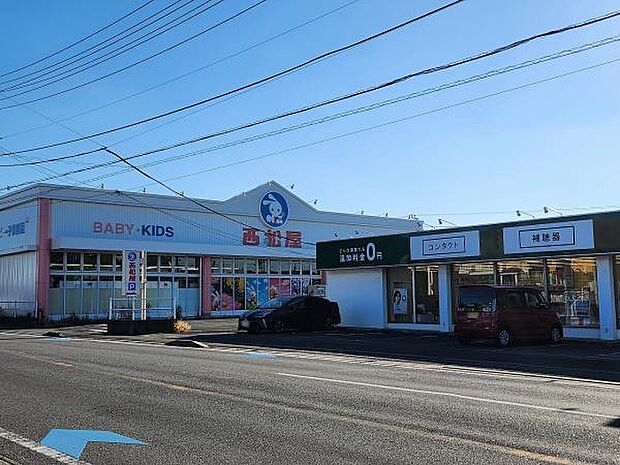 西松屋八街店まで1022m